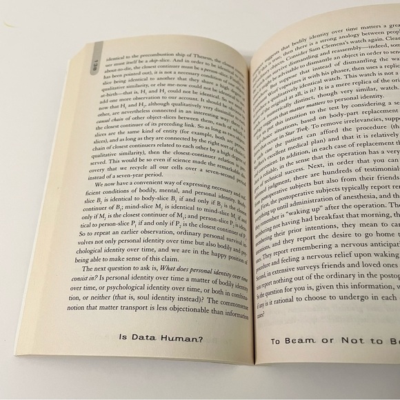 Star Trek Is Data Human Book The Metaphysics of Star Trek by Richard Hanley - Picture 15 of 16